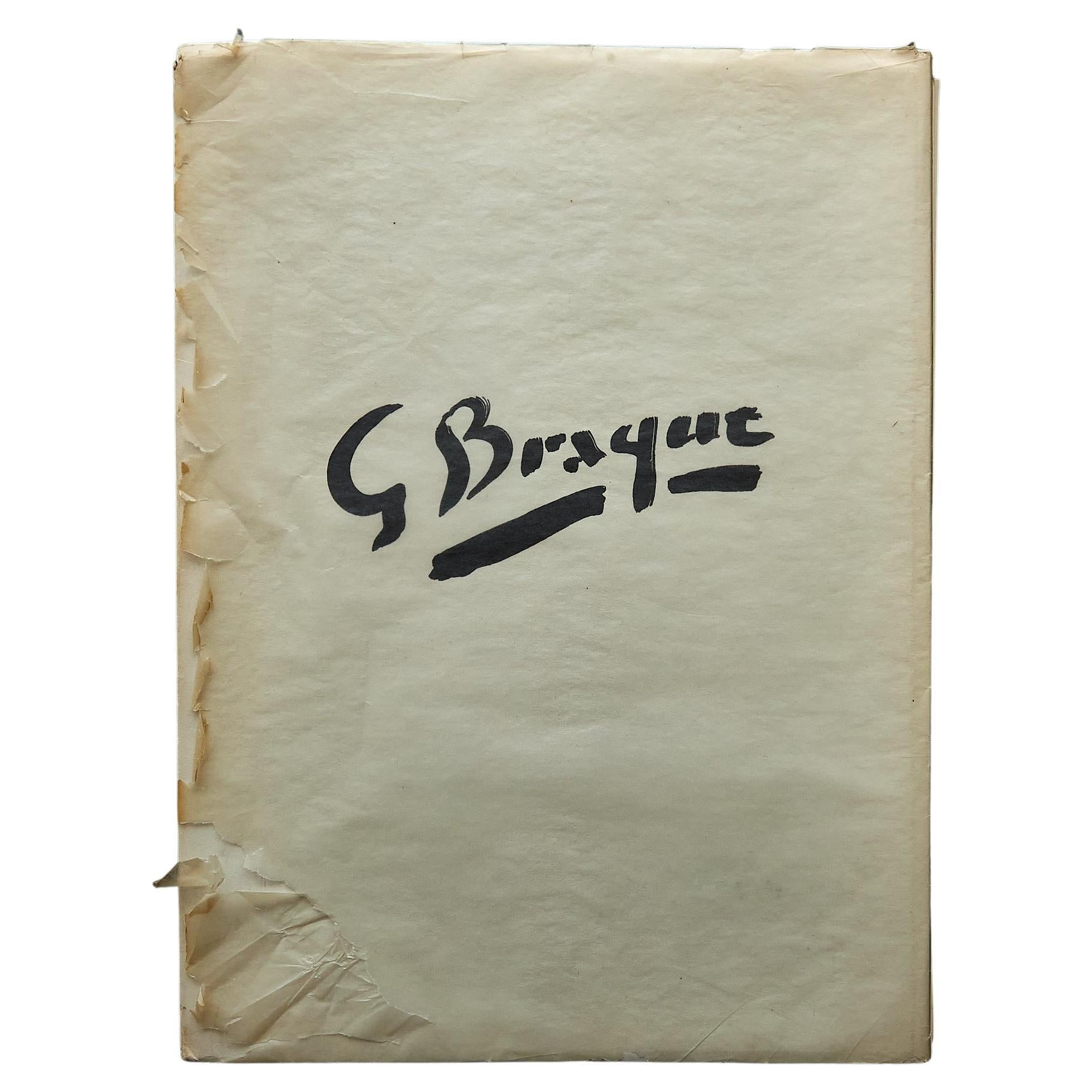 George Braque Book by Ing. C. Olivetti, 1958 For Sale