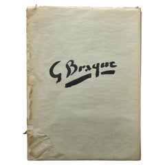 Used George Braque Book by Ing. C. Olivetti, 1958