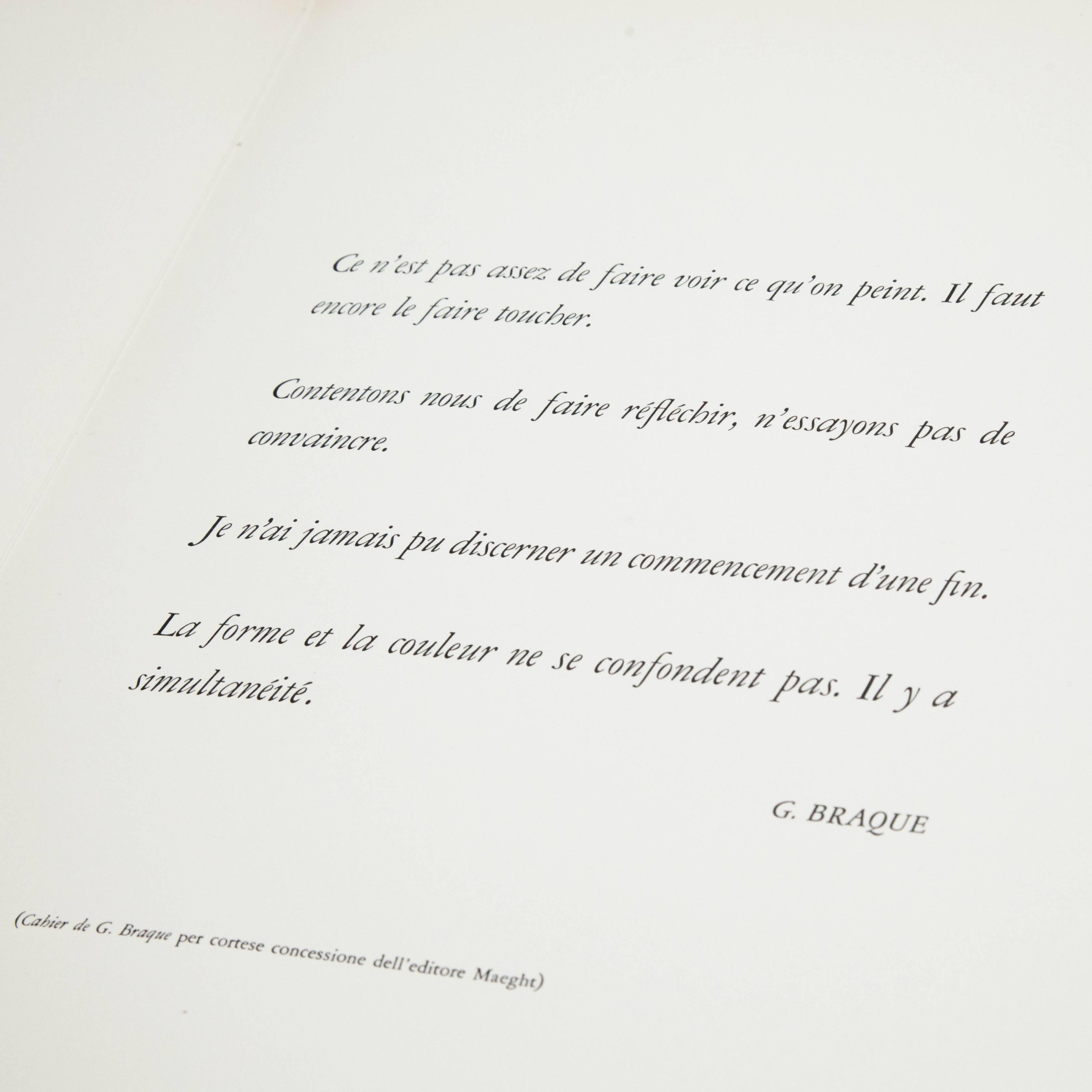 European George Braque Book