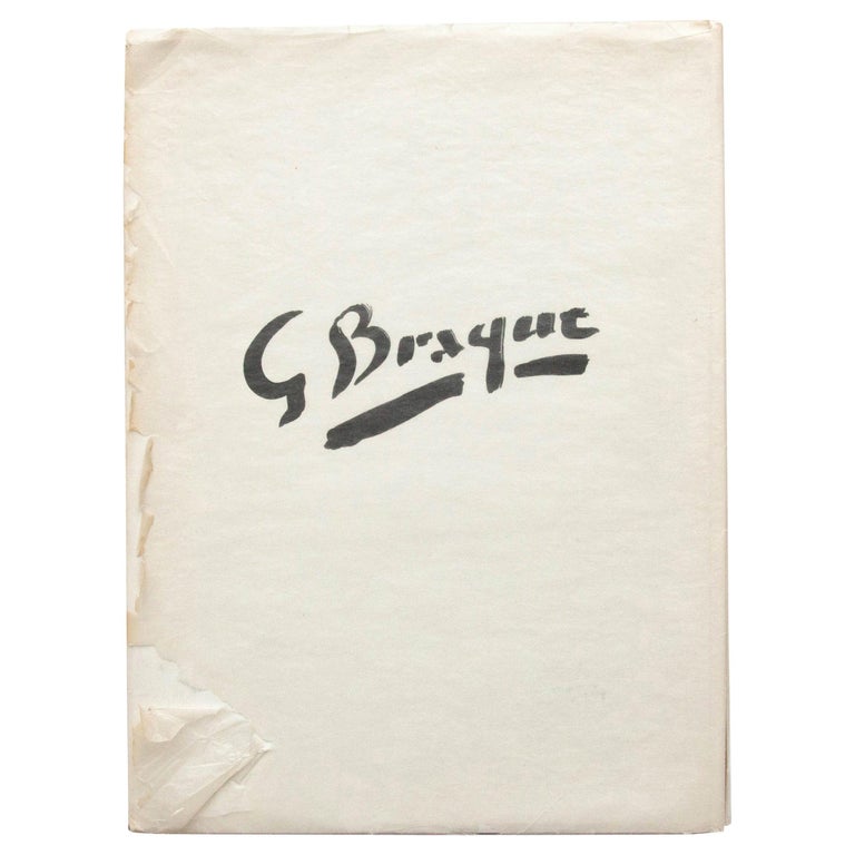 George Braque Book For Sale