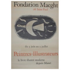 George Braque Fondation Maeght ‘Peintres-Illustrateurs’ Poster