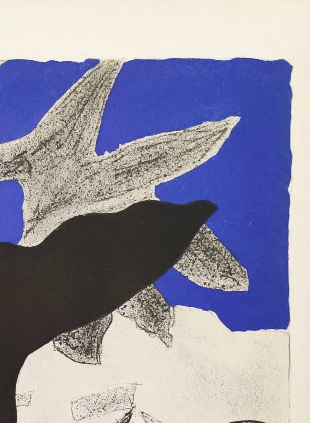 Georges Braque (1882-1963) - Carnets intimes de Braque V.

Litografia del 1955.

Dimensioni dell'opera: 35 x 26 cm

Editore: Tériade, Parigi.

L'opera è in condizioni eccellenti.

Spedizione veloce e sicura.