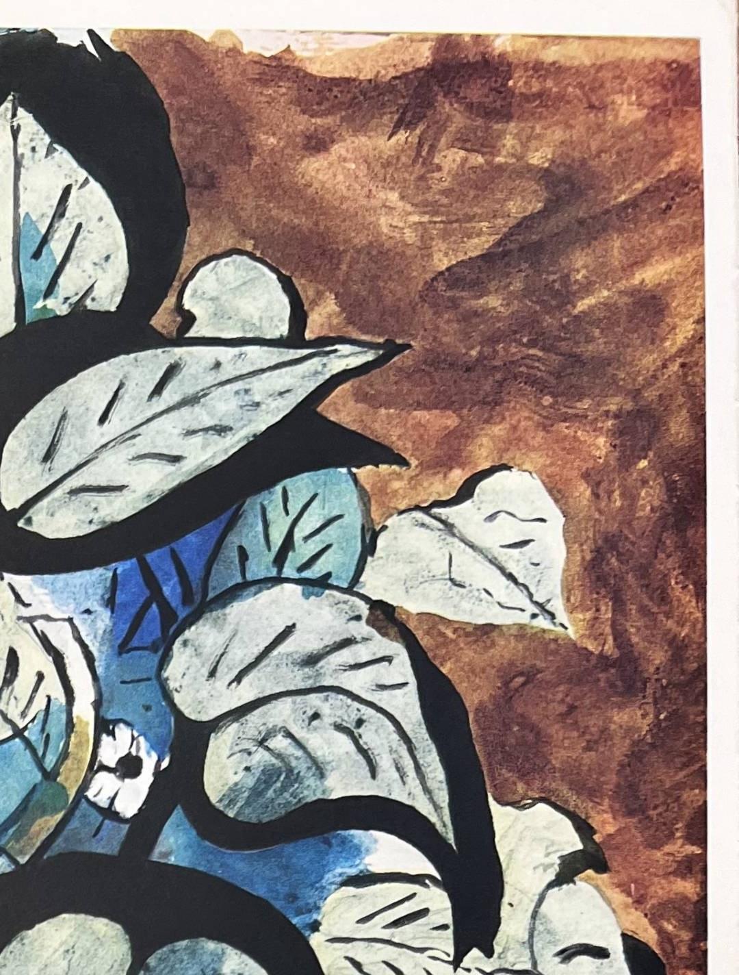Carnets intimes de Braque VIII - Print Surrealismo di George Braque