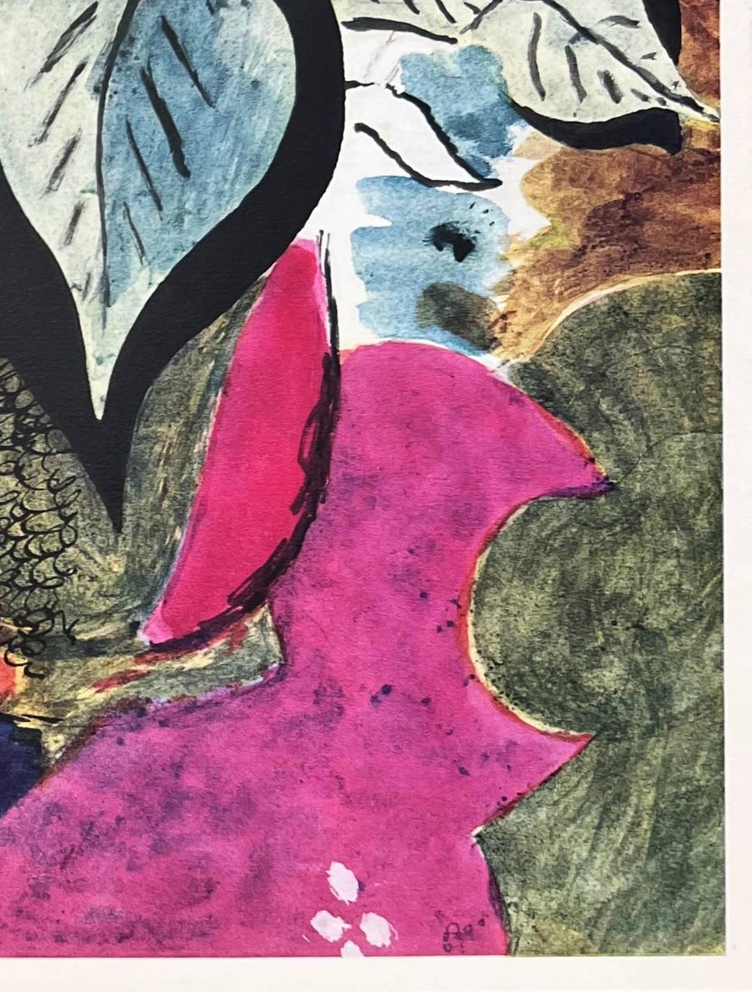 Georges Braque (1882-1963) - Carnets intimes de Braque VIII

Litografia del 1955.

Dimensioni dell'opera: 35 x 26 cm

Editore: Tériade, Parigi.

L'opera è in condizioni eccellenti.

Spedizione veloce e sicura.