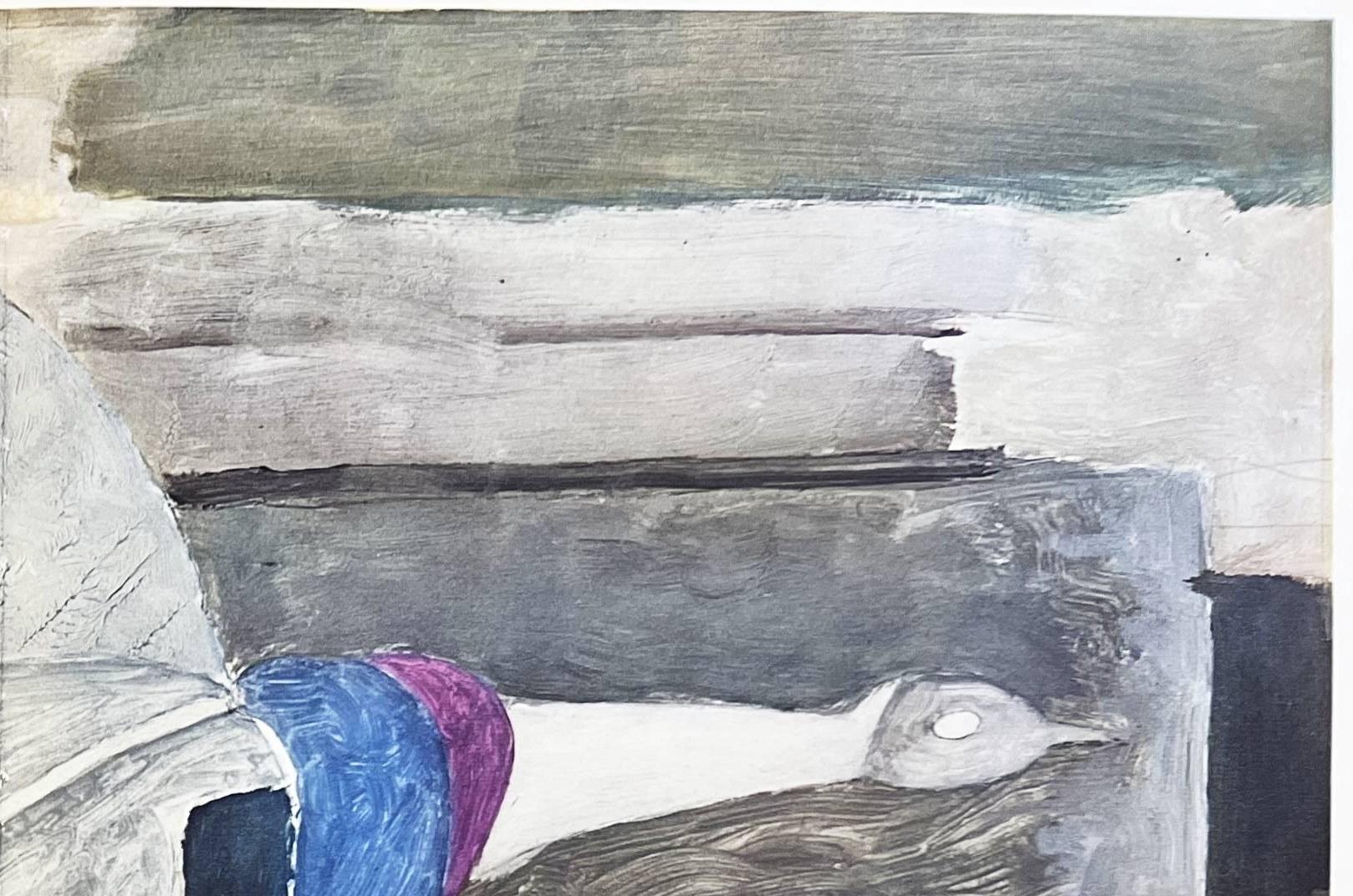 Carnets intimes de Braque X - Gray Print by George Braque