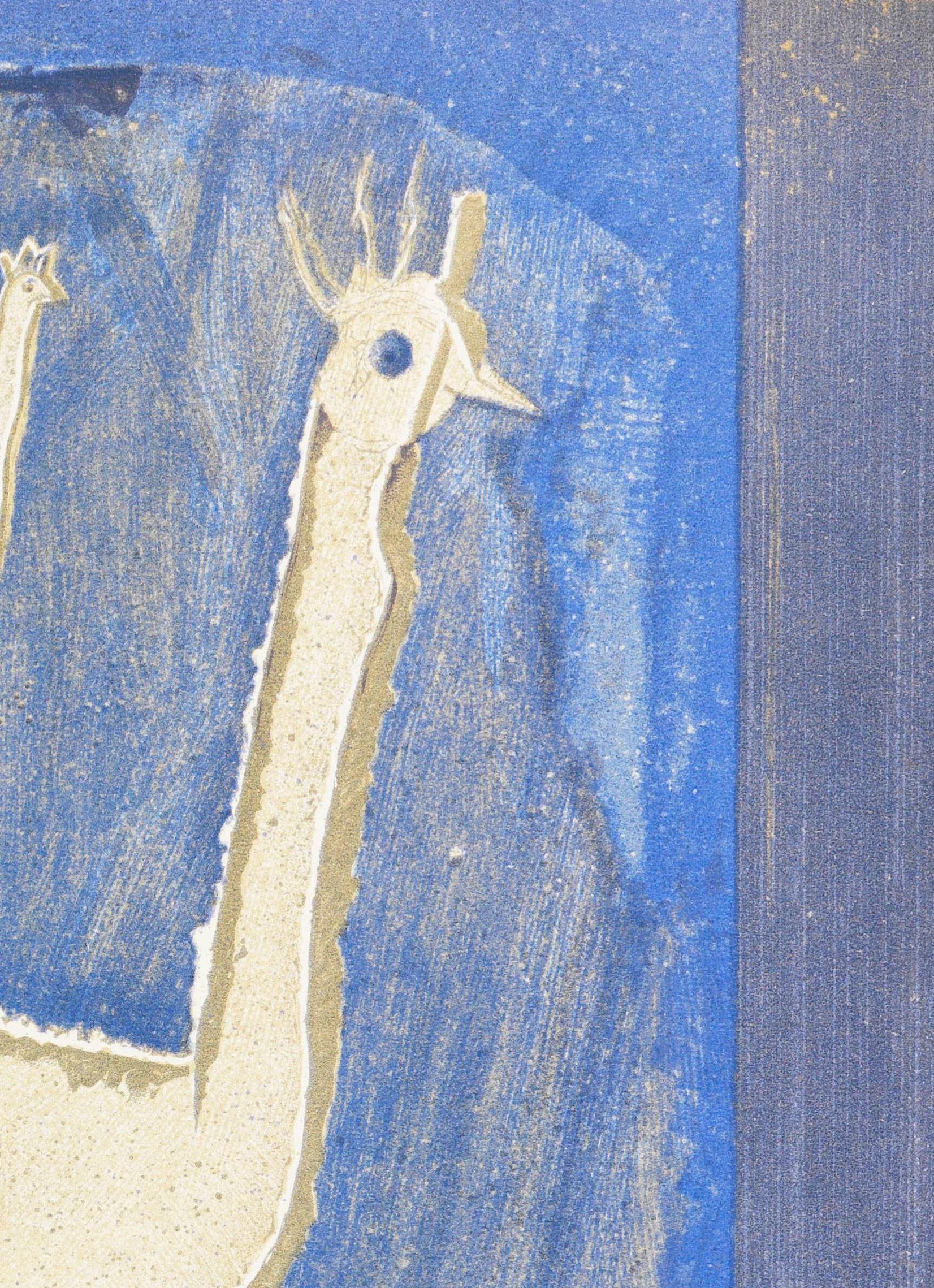 Le Coq - Surrealist Print by George Braque