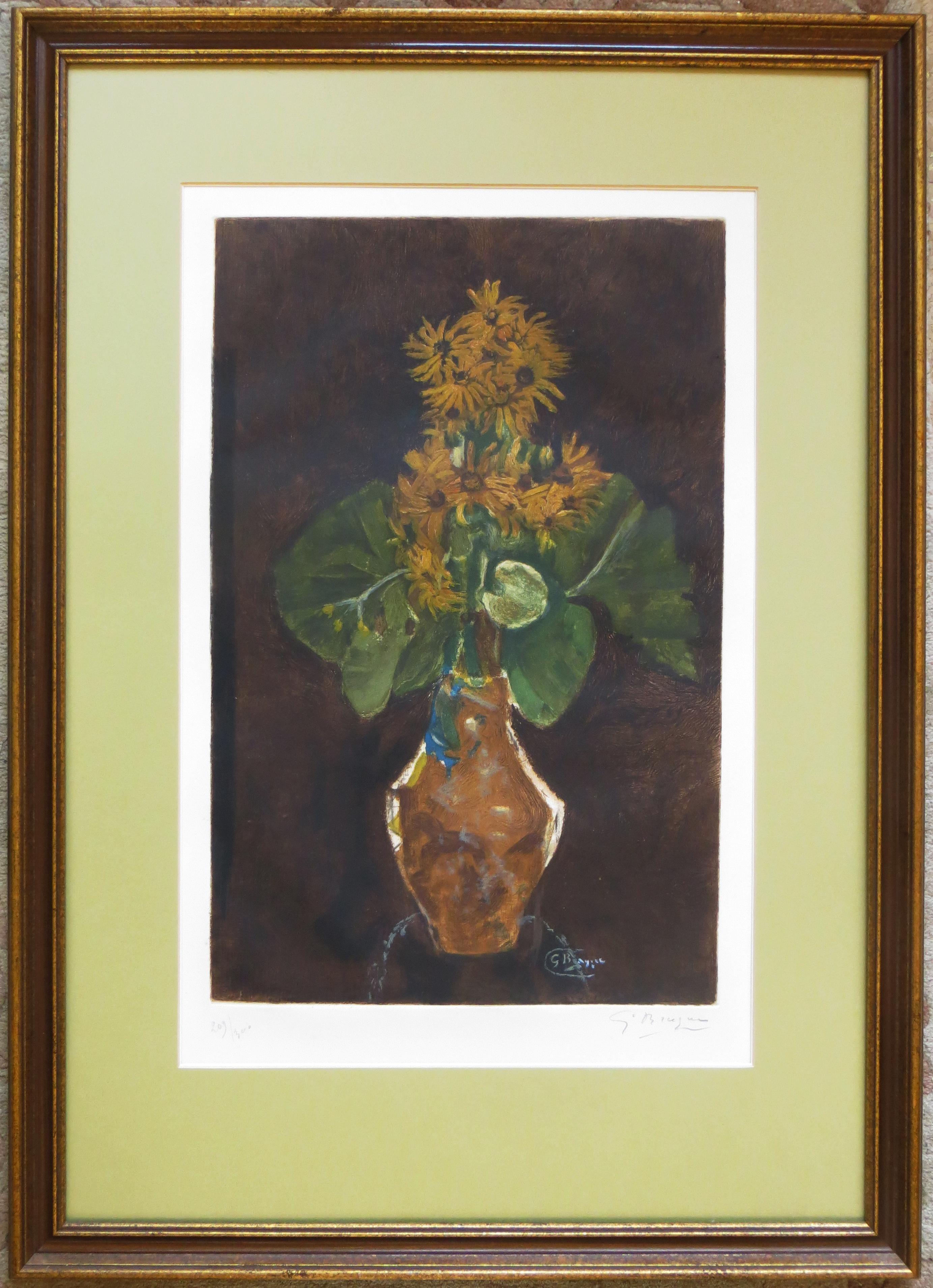 Les Marguerites (Daisies)  - Print by George Braque