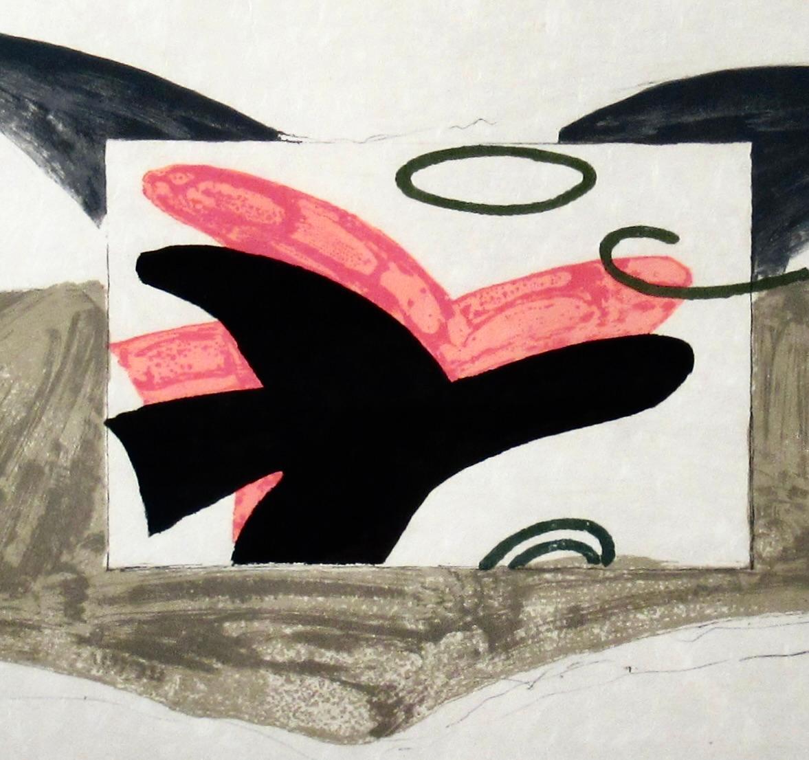Lettera Amorosa - Cubist Print by George Braque