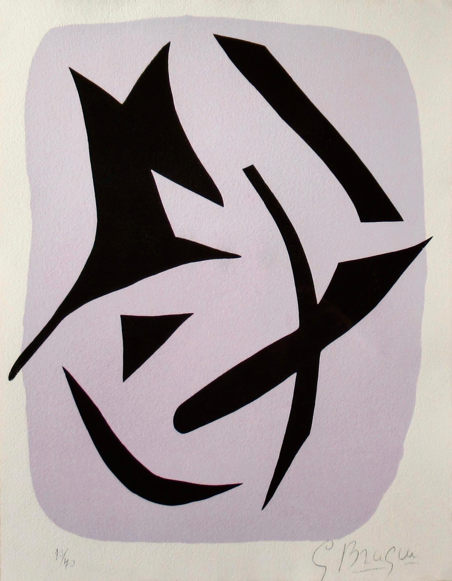  Si je Mourais La-Bas  - Print by George Braque