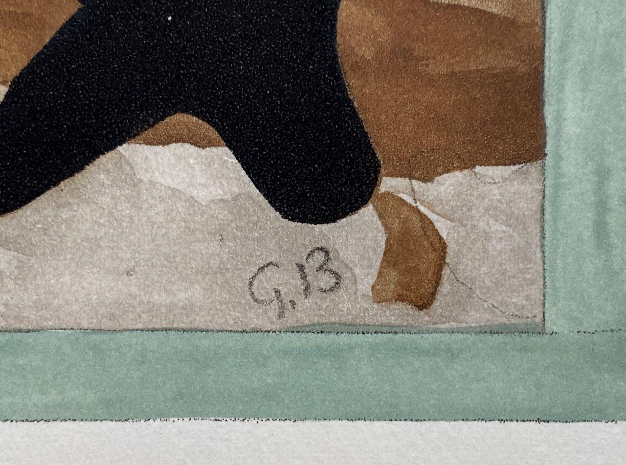 The Bird - Etching Signed in the Plate - 1965 (Orozco #783) - Print by George Braque
