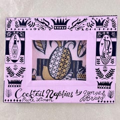George Briard Cocktail Napkins, Ambrosia – Nectar of the Gods, S/8 Boxed