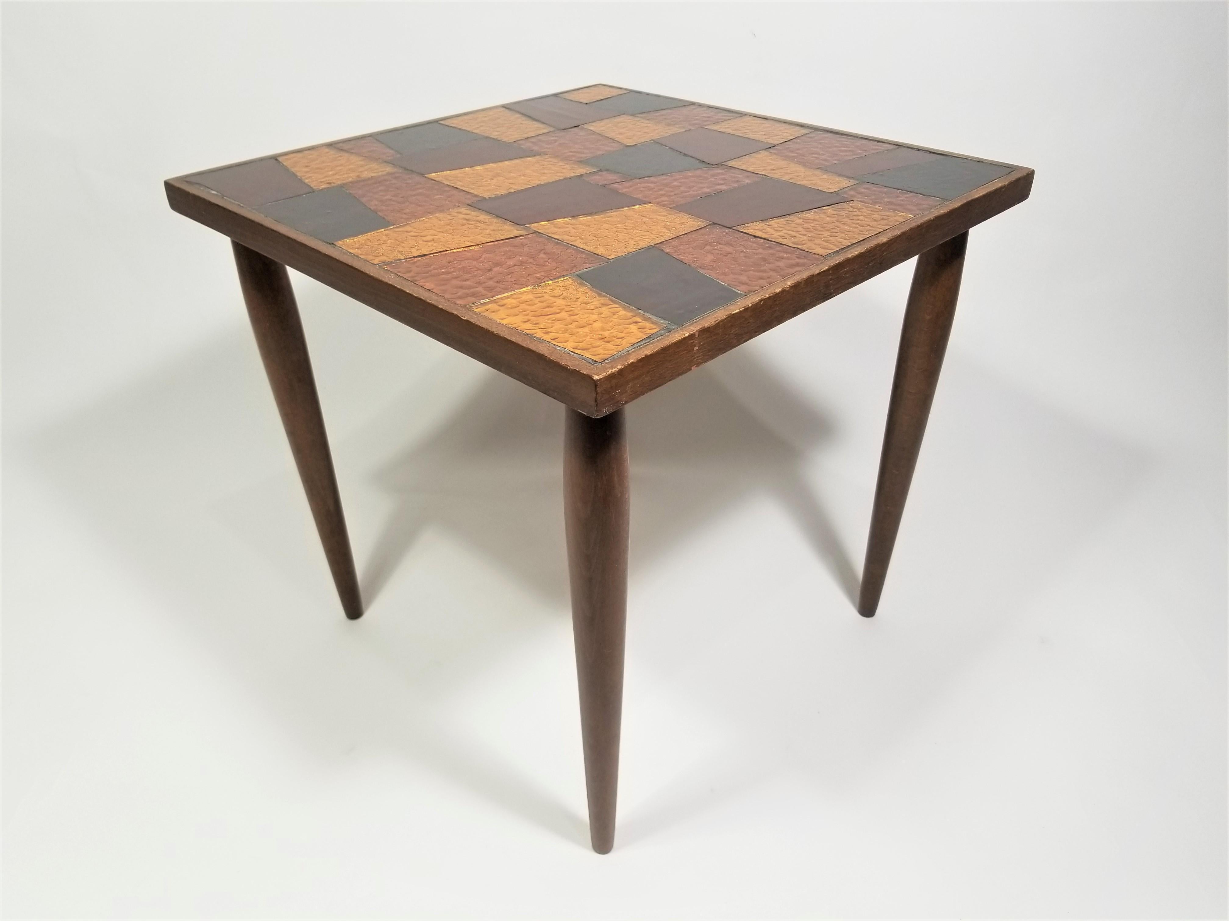 20th Century George Briard Side Table Mid Century 1960s For Sale