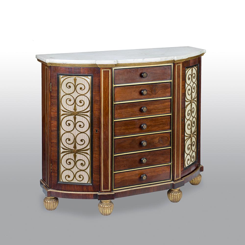 Britannico George Bullock - Mobile laterale Regency in vendita