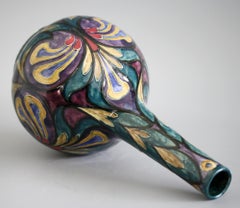 George Cartlidge Morris Ware Art Deco Hand Painted Pottery Vase