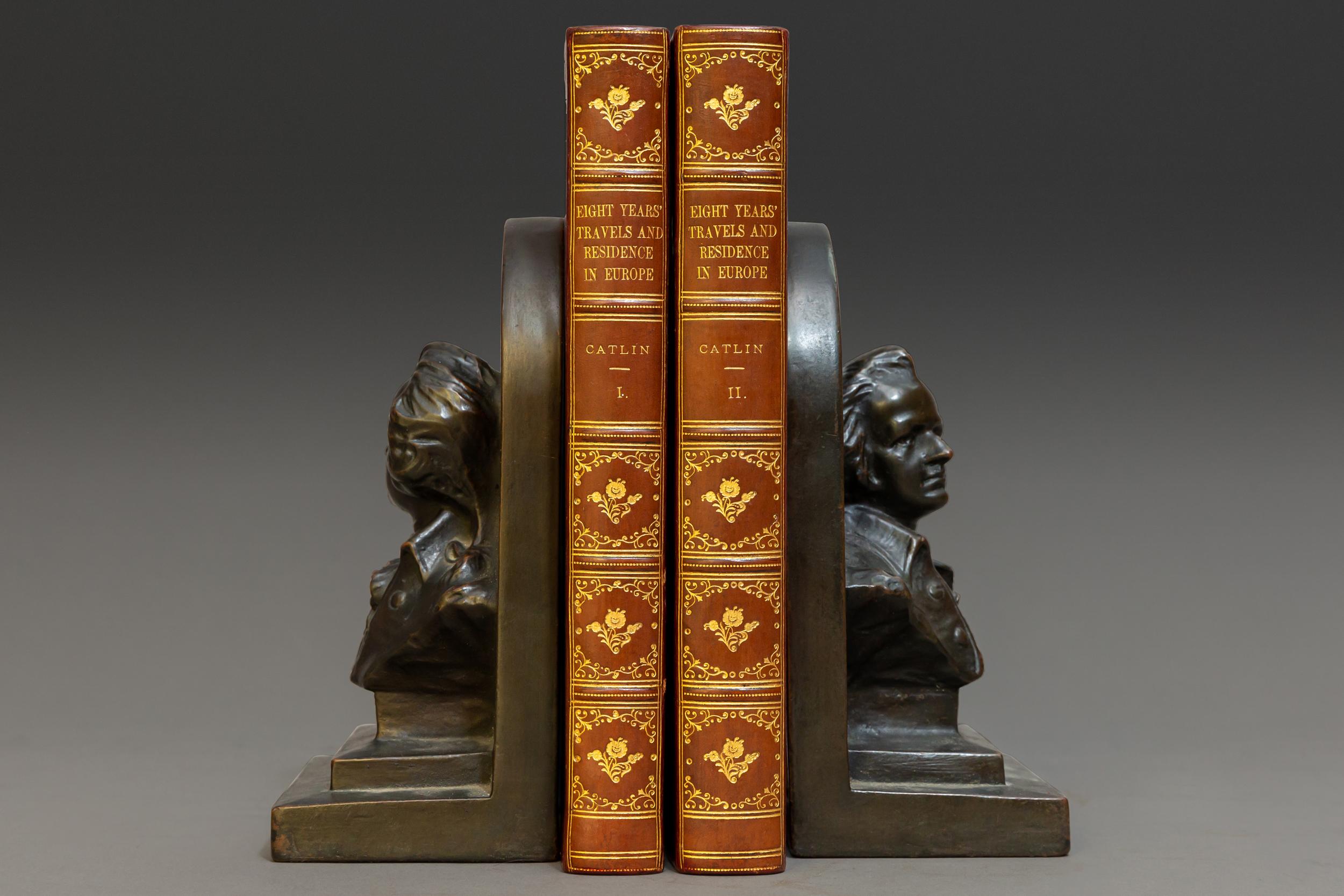 2 volumes. 

With numerous illustrations. Bound in 3/4 Wine Calf, marbled boards, top edges gilt,
Raised bands, gilt panels.  

Published: London: By The Author 1848

First Edition. 

Measures: H 8 1/2”, D 5 1/4”, W 1”.