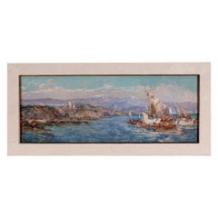 George Charles Haité Modern Seascape Landscape