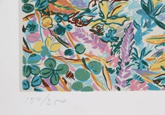 Campo composto I, litografia contemporanea di George Chemeche