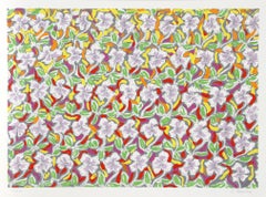 Pattern Field, Flower Silkscreen by Chemeche