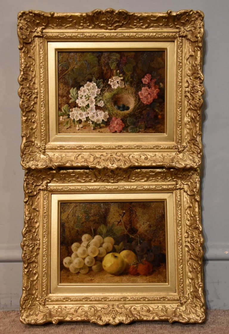 George Clare - Oil Painting Pair by George Clare 