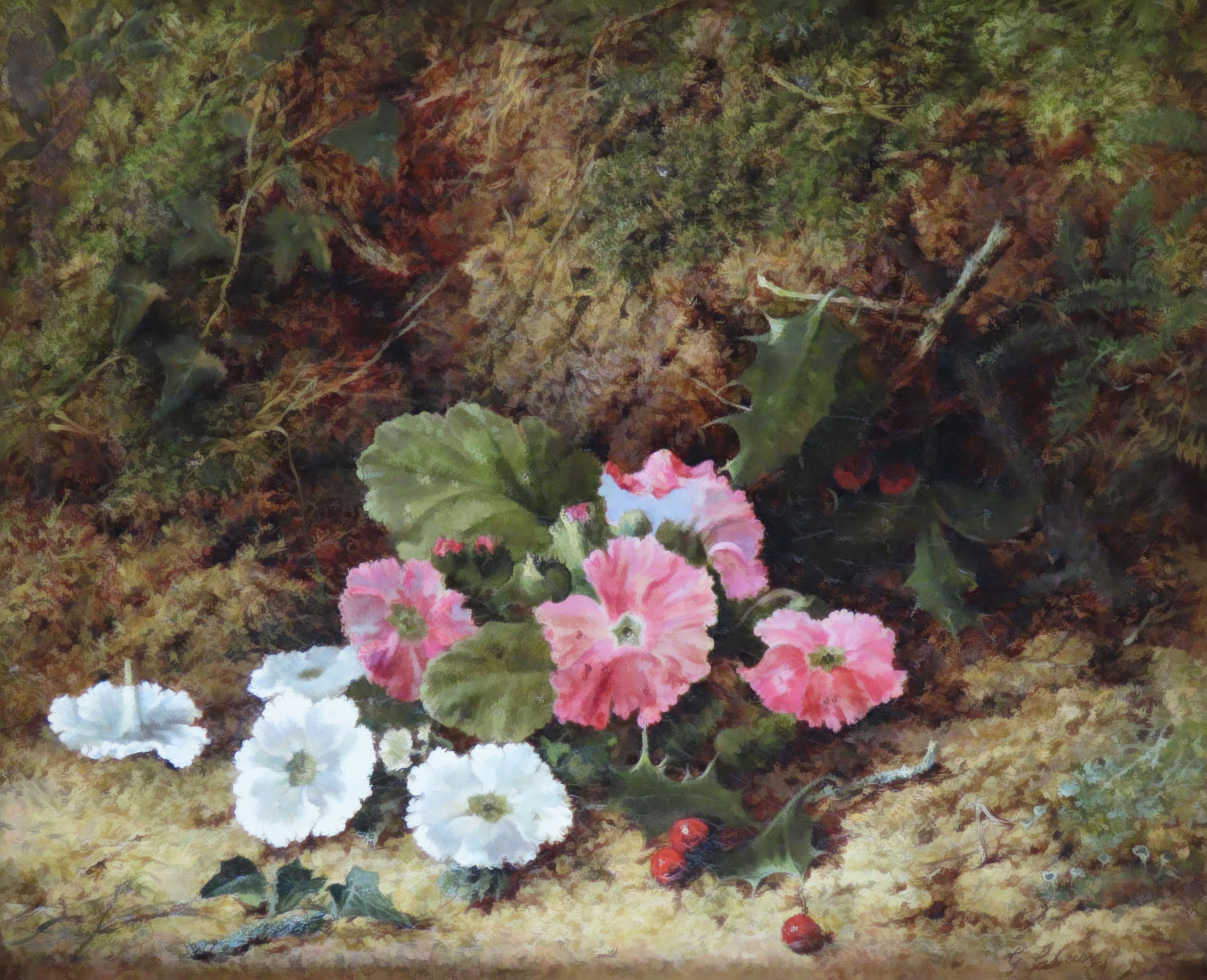 Olio originale su tela, George Clare, 
