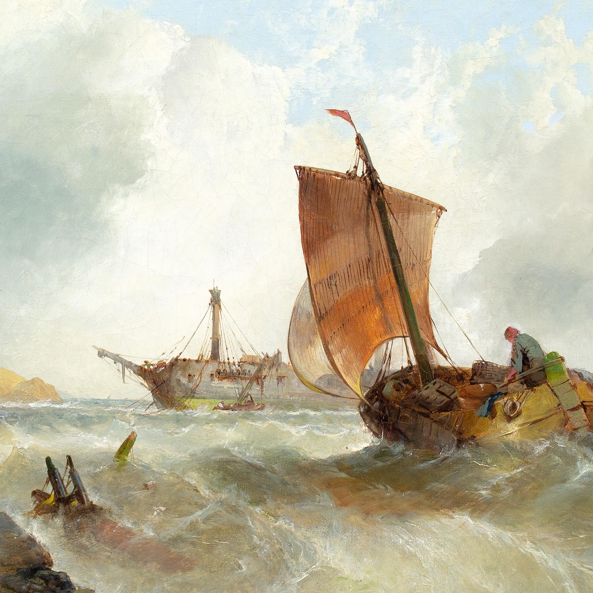 George Clarkson Stanfield (Atribuido), Naufragio en venta 7