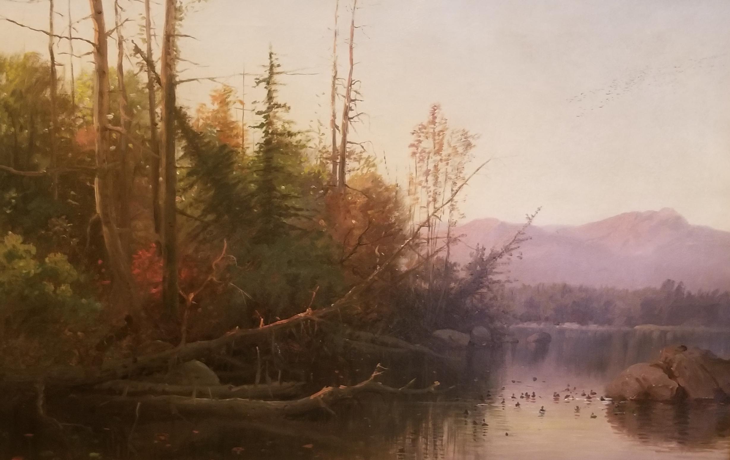 Adirondack Lake - Painting by George Clough