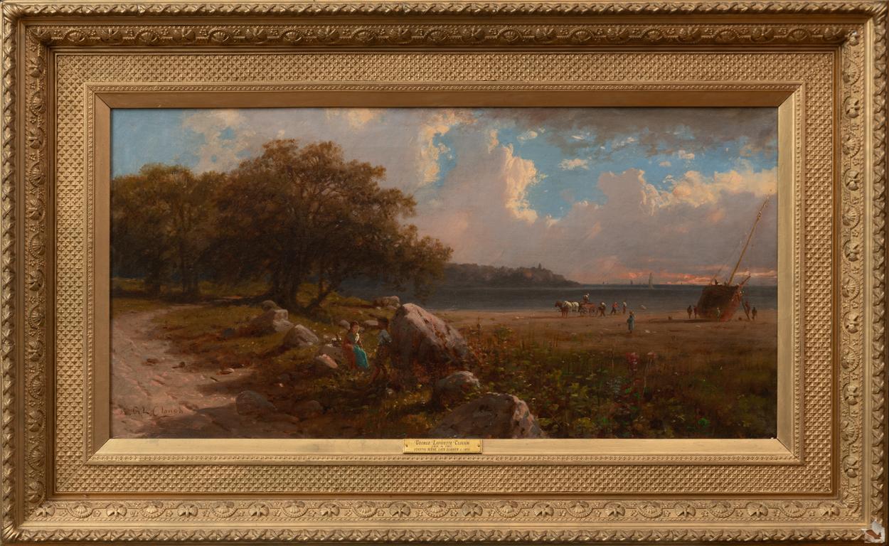 Escena costera - Painting de George Clough