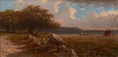 Antique Coastal Scene