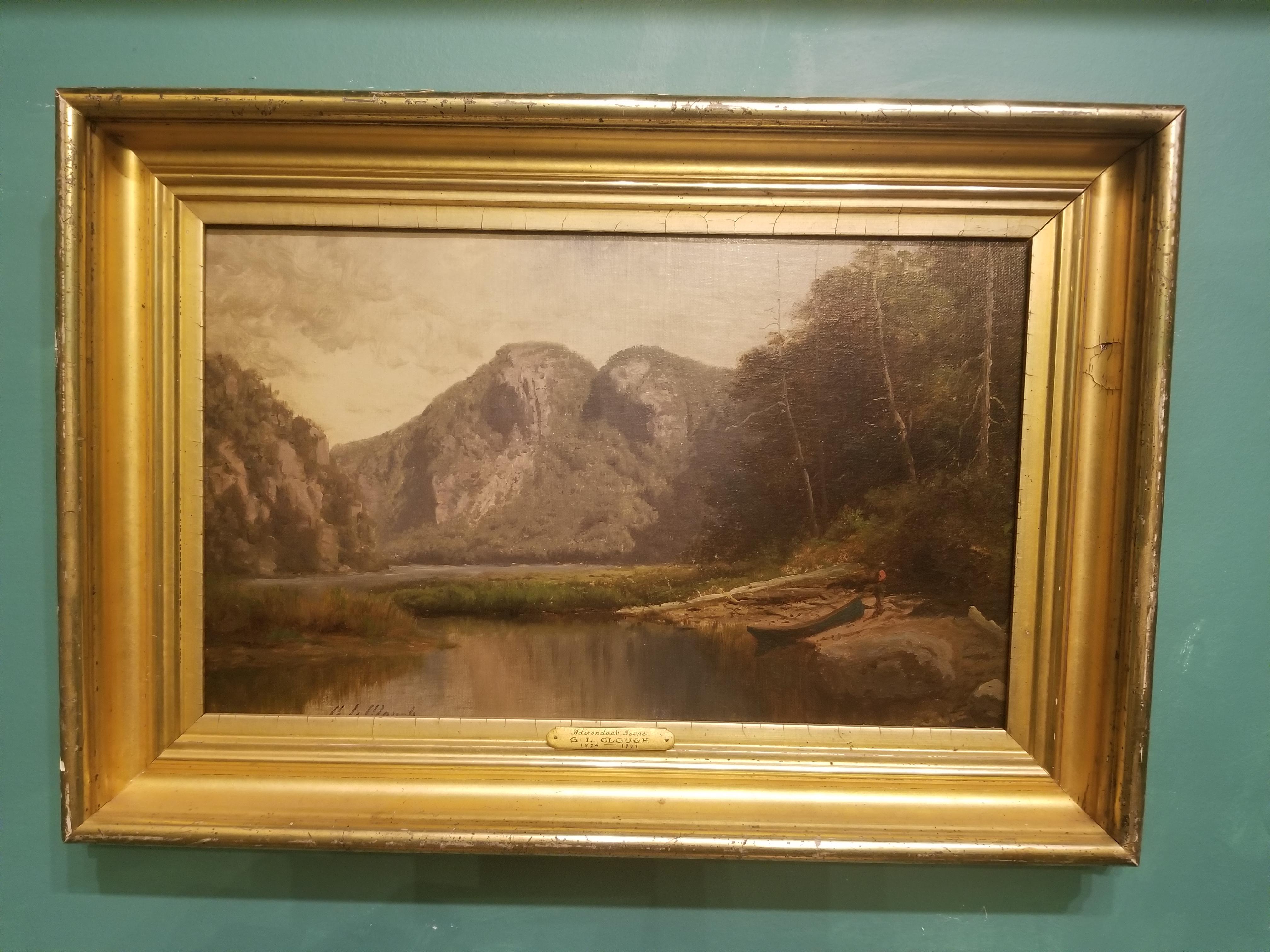 Indian Head, Ausable Head, Adirondacks  - Painting by George Clough