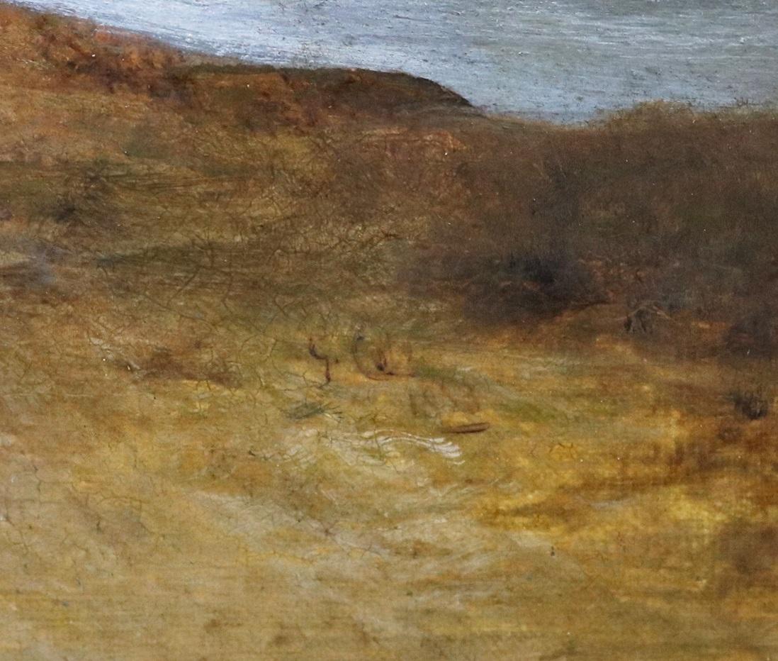 Going to Market - Exposition de peinture à l'huile du 19e siècle Woking Common dans le Surrey en vente 6