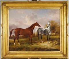 Horses in a landscape