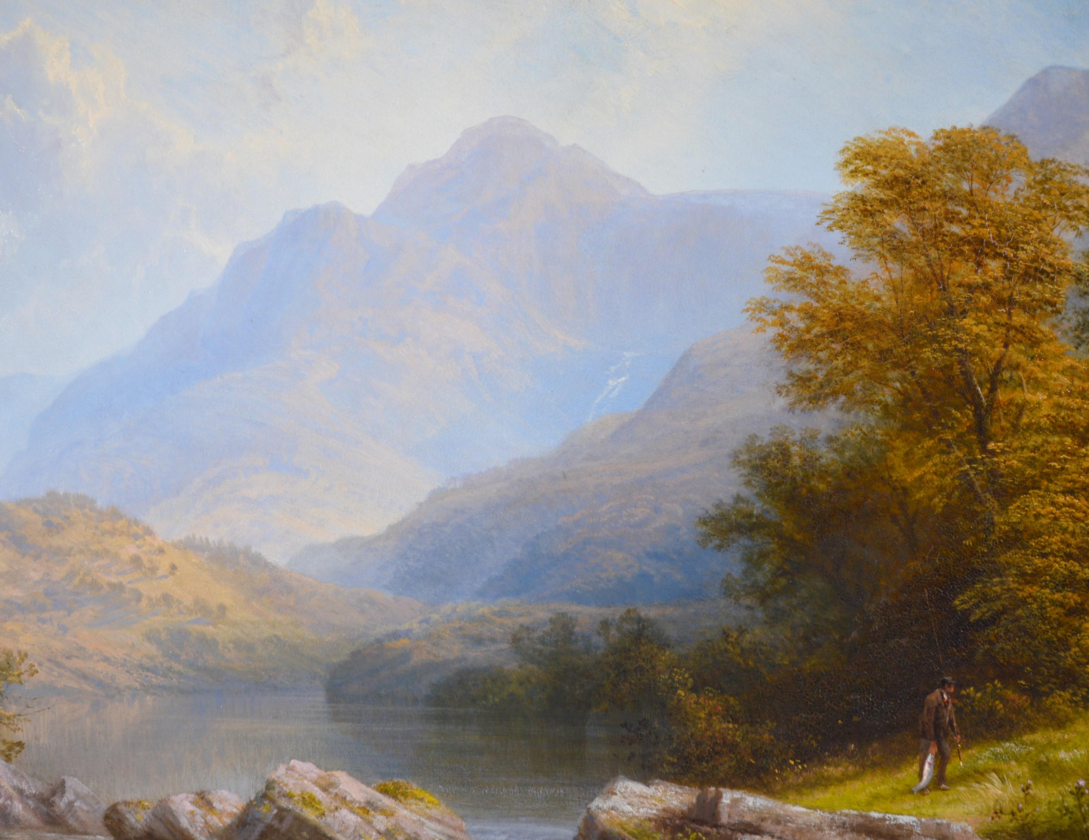 ‘Langdale, Westmorland’ by George Cole (1810-1883). This very large fine oil on canvas of a waterfall in the Lake District of England is signed and dated by the artist and was exhibited at the Royal Society of British Artists in 1879.  

Academy