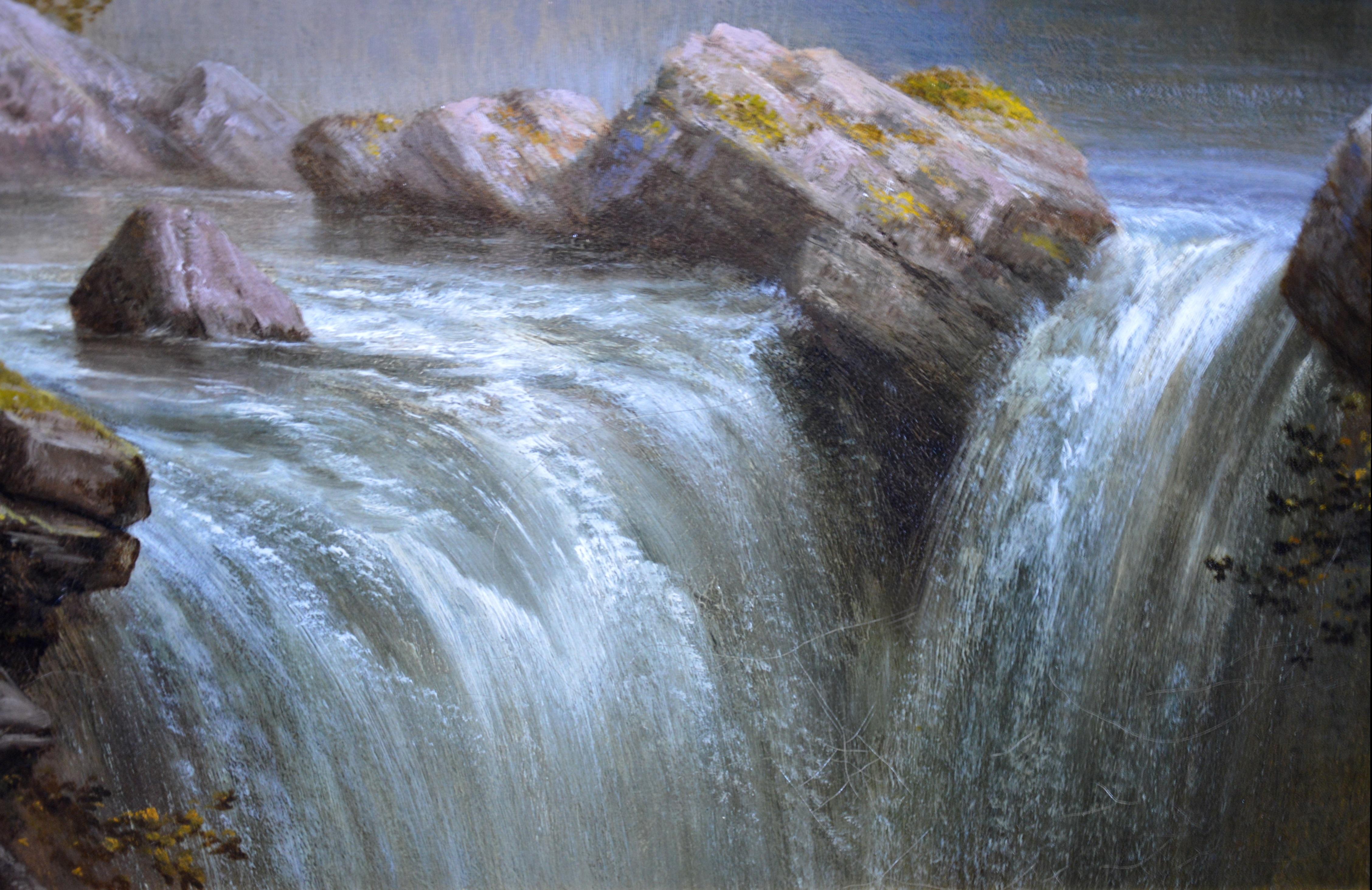 Langdale, Westmorland - Huge 19th Century Oil Painting Royal Academy Landscape 1