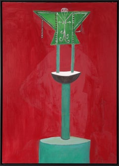 George Condo 'Untitled' Unique Painting, 1983