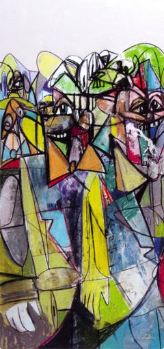 George Condo, Compression II, from Drawing Paintings, 2011 (after)