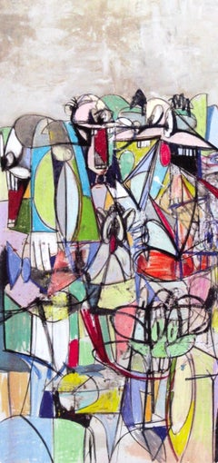 George Condo, Compression IV, from Drawing Paintings, 2011 (after)