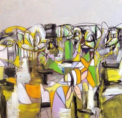 Condo, Compresión V, Dibujo Pinturas (después)