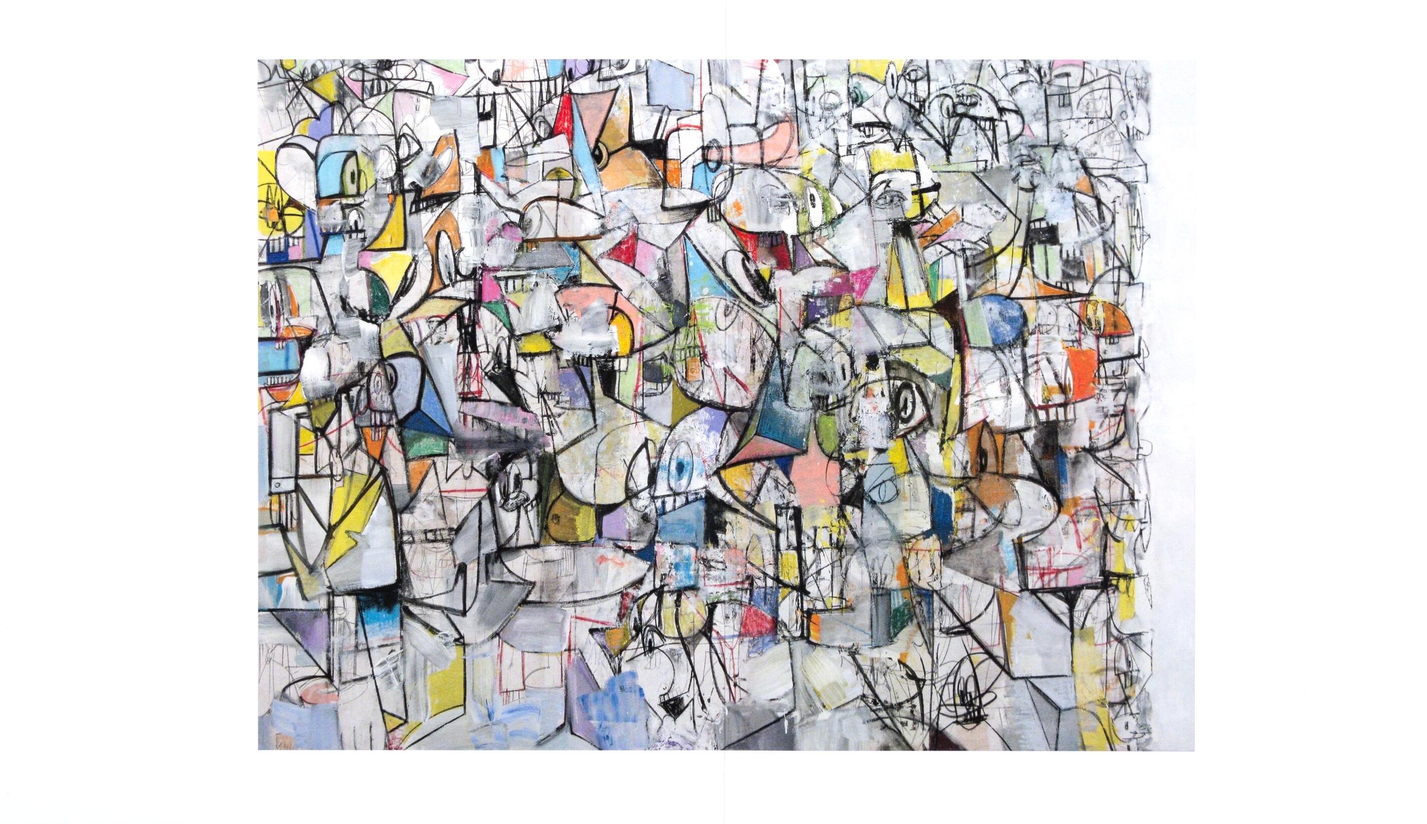 Condo, Compresión VI, Dibujo Pinturas (después) en venta 1