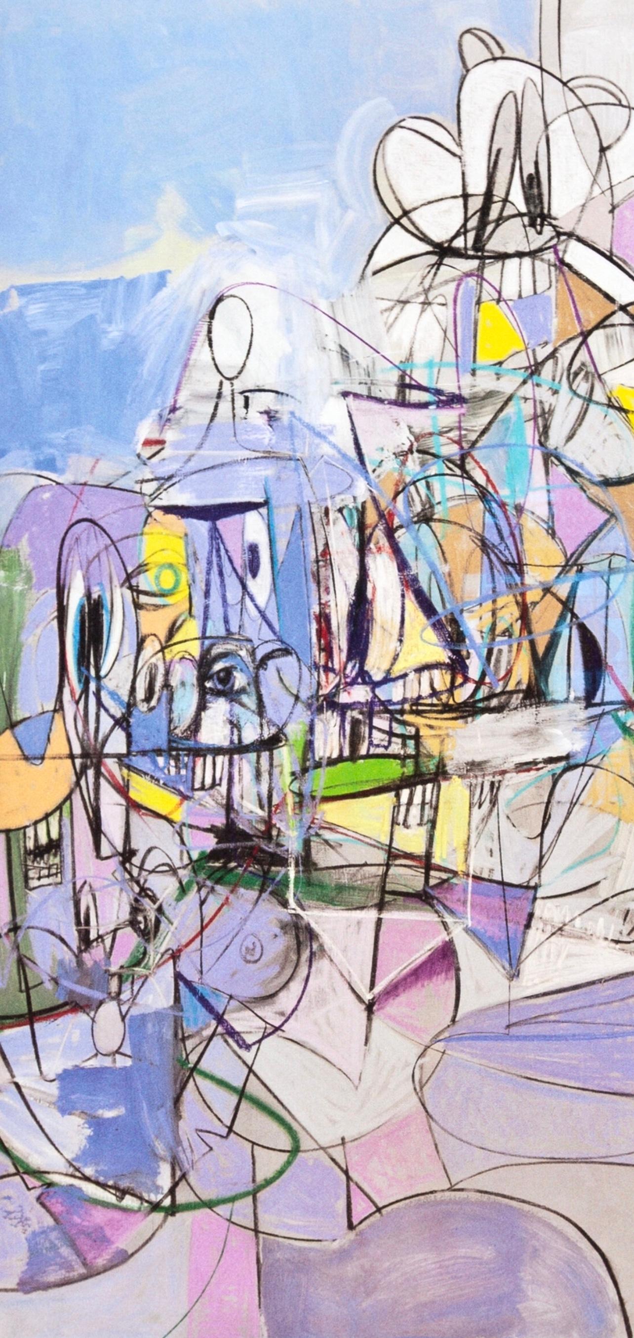 Condo, Full Sweep, Drawing Paintings (after) - Print by George Condo