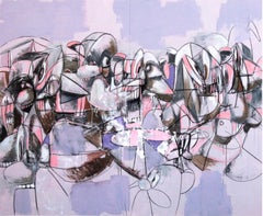 Condo, Purple Compression, Dessin Peintures (d'après)