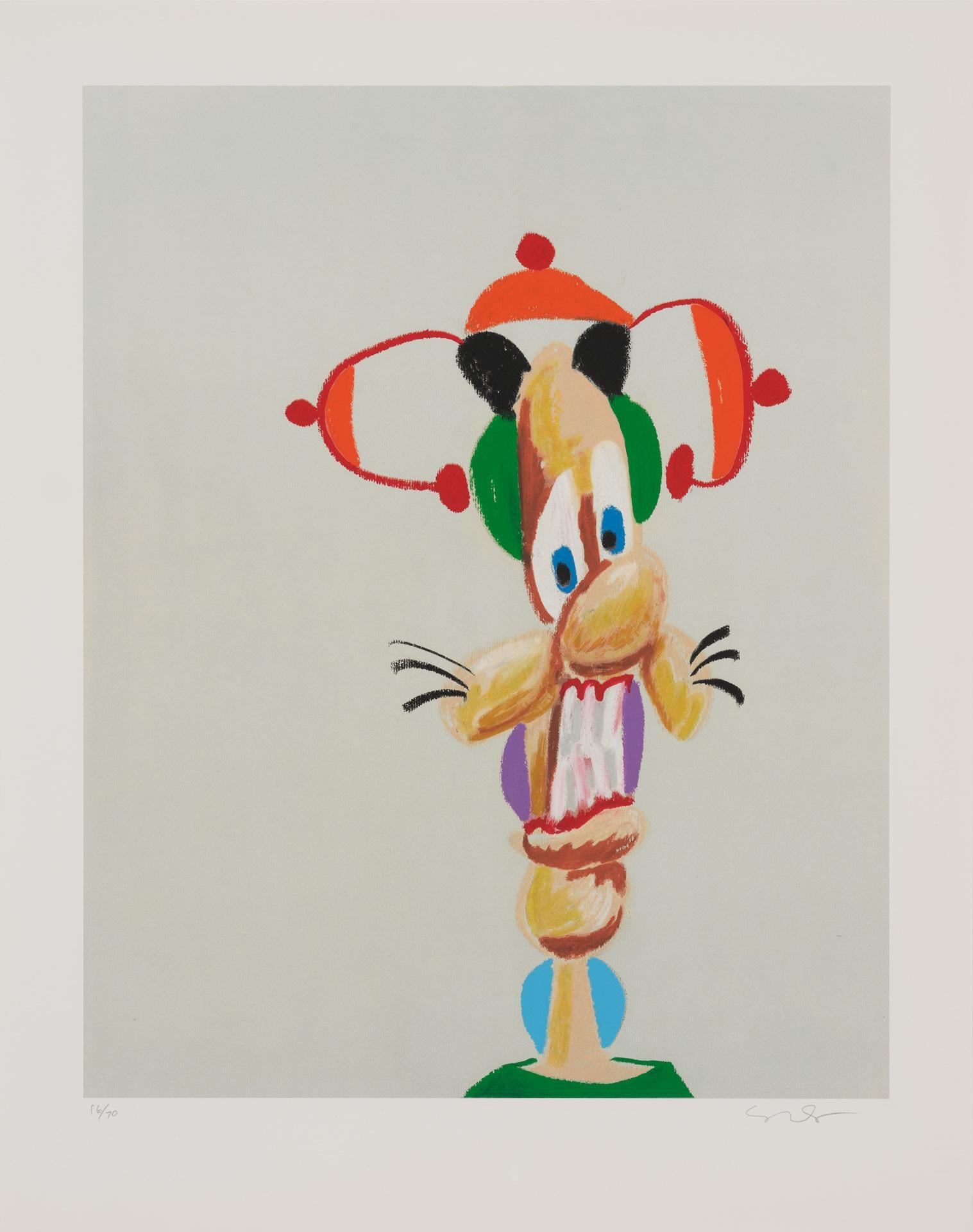 Electric Harlequin - Print by George Condo