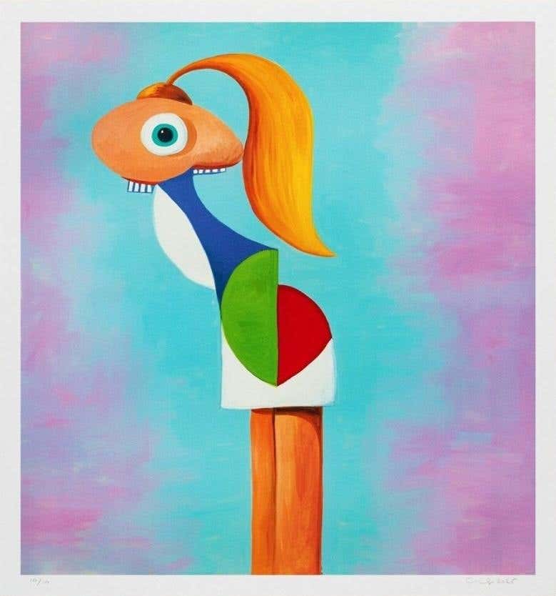 George Condo - Fashion Model