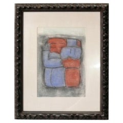 George Constant – Peinture originale, 18" x 15" – Art abstrait moderne du milieu du siècle