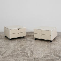 George Coslin Coppia Di Comodini Longato Hennè 1970 Modernariato Design