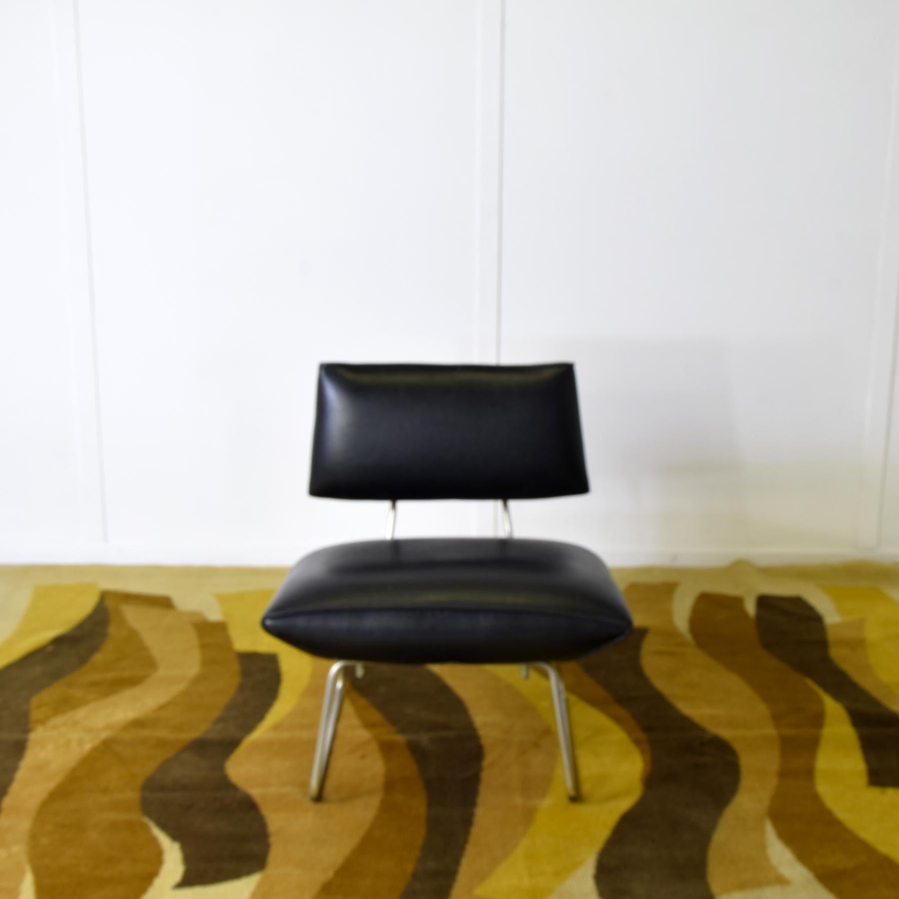 Mid-Century moderno George Coslin lounge chair 1960s. in vendita