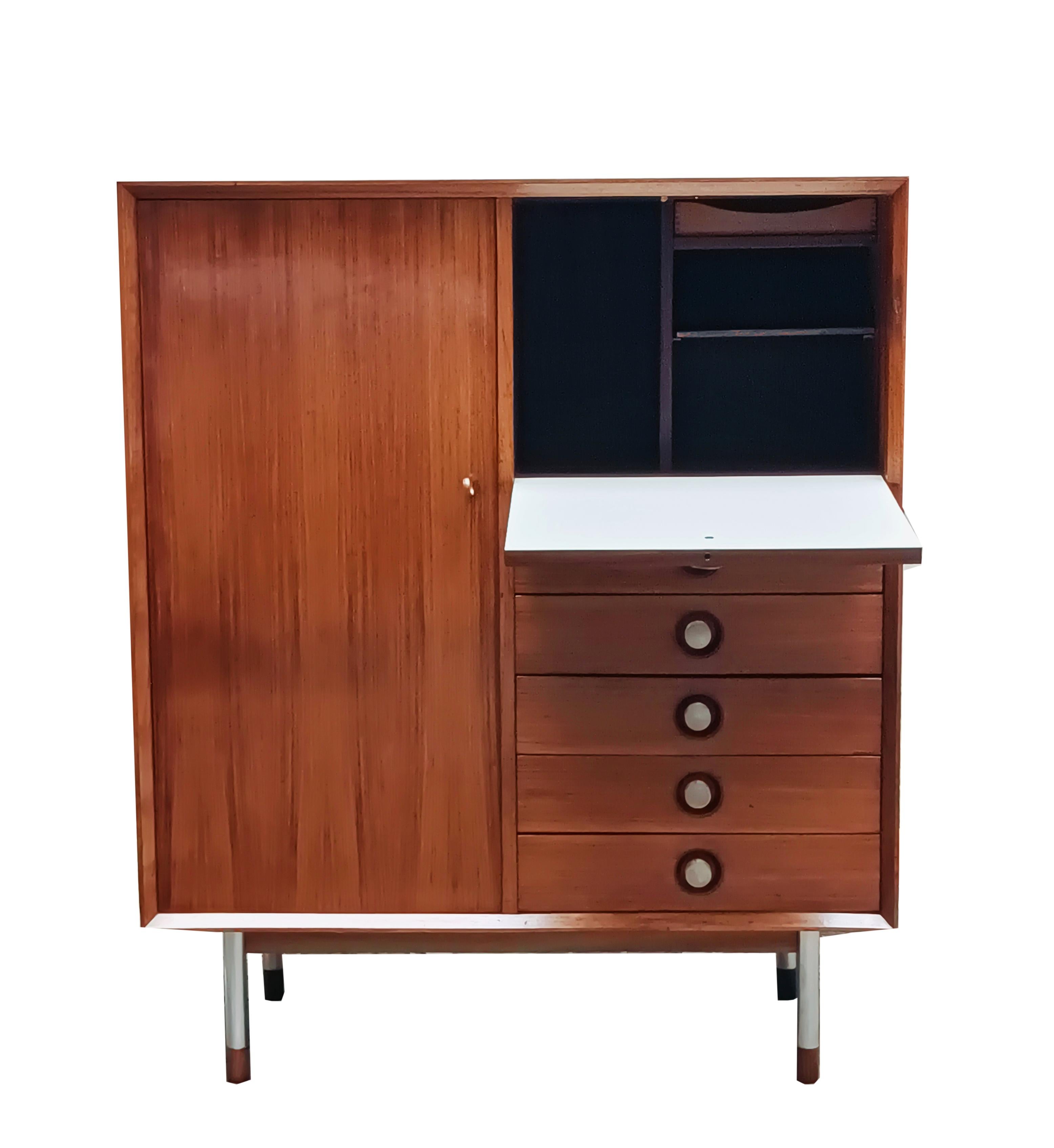 Mid-20th Century George Coslin pour Faram Armoire à tiroirs, Italie, années 1960 en vente