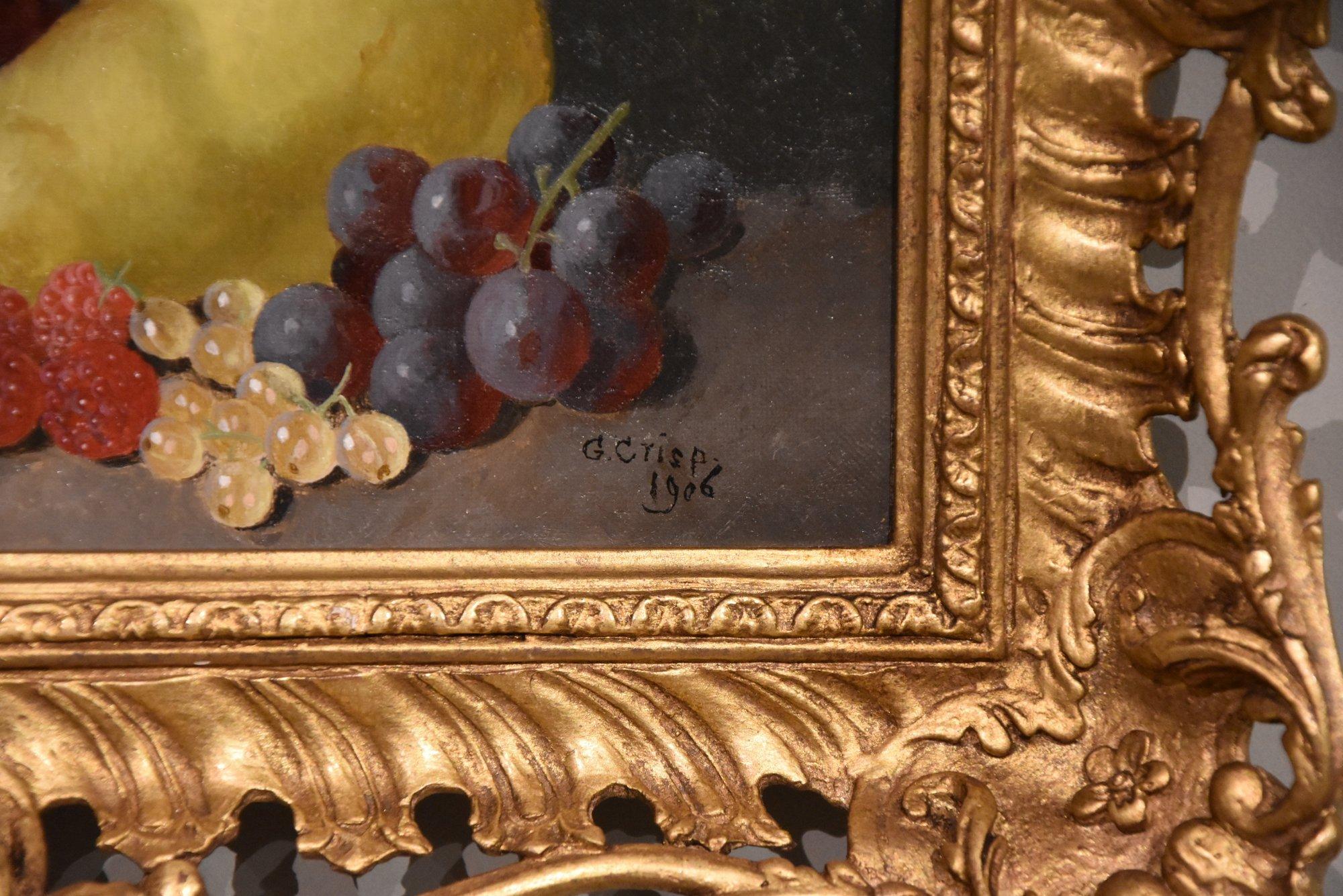 Pintura al óleo de George Crisp B.A 