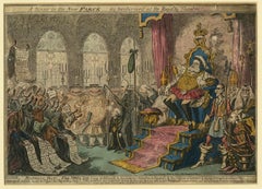 „A Scene in the New Farce“, wie es im Royalty Theater ausgestellt wurde