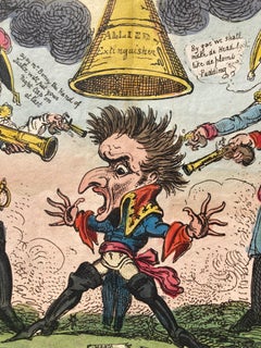 HEAD OF A GREAT NATION IN A QUEER SITUATION (Napoleon)