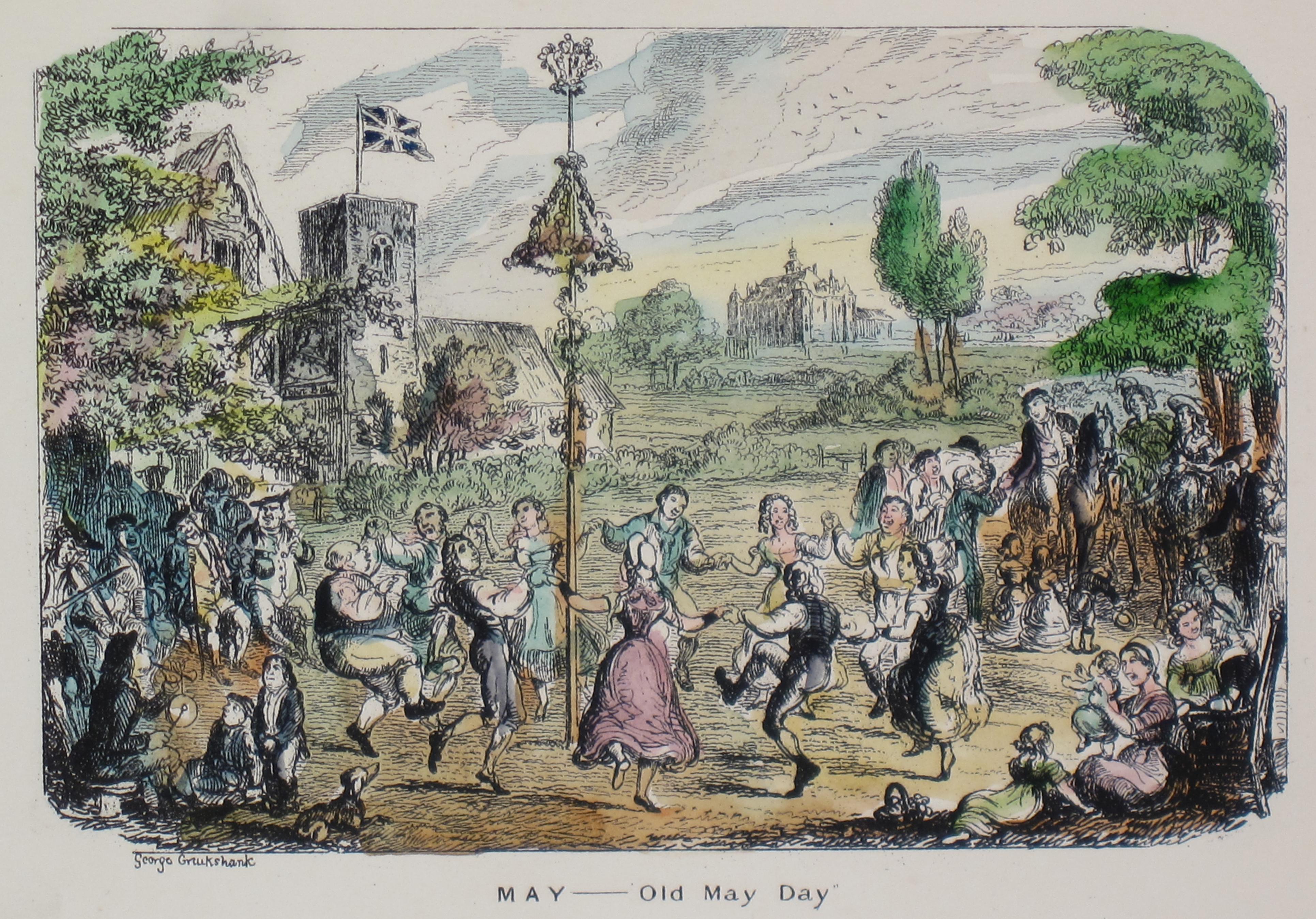 Animal Print di George Cruikshank - Giorno di maggio